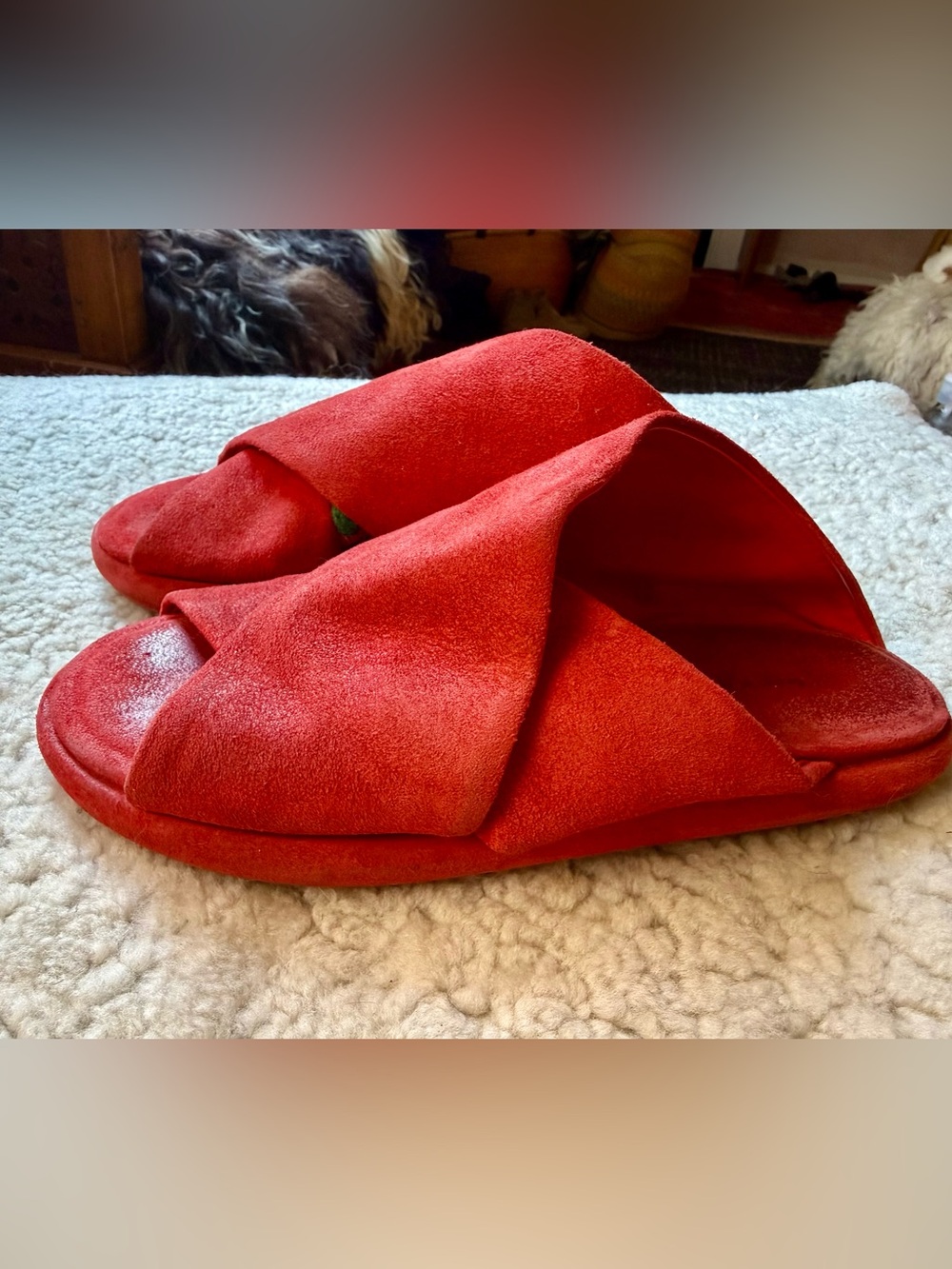 Marsell Red Suede Sandal 37